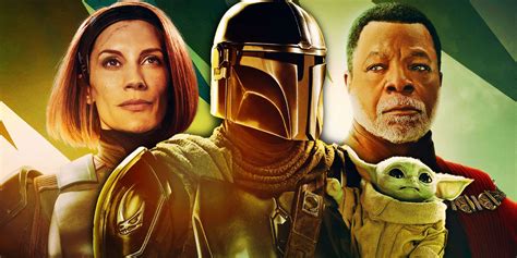 Characters in The Mandalorian .